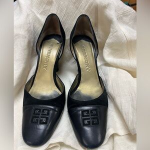 Vintage Givenchy Black Women's Shoes Sz 36